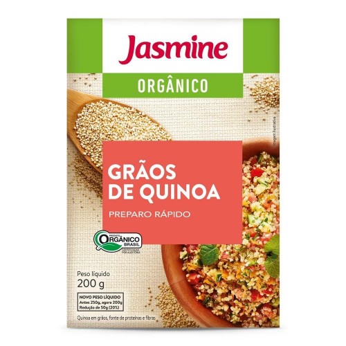Grãos de Quinoa Orgânico - Jasmine 200 G